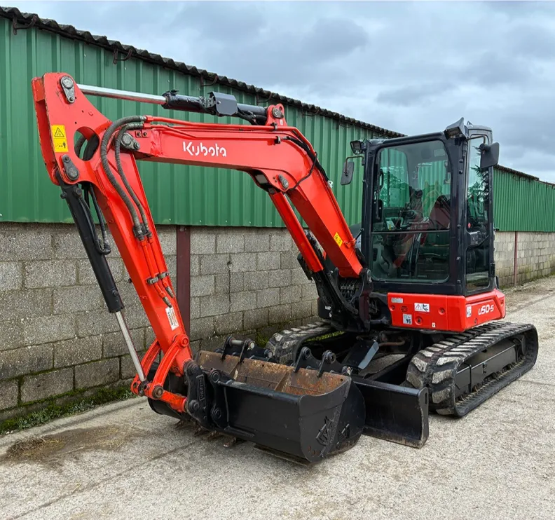 5T Excavator Kubota U50-5 High Spec Air Con & Reversing camera
